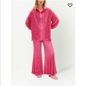 NWT Daily Sleeper Origami Pleated Pajama Set